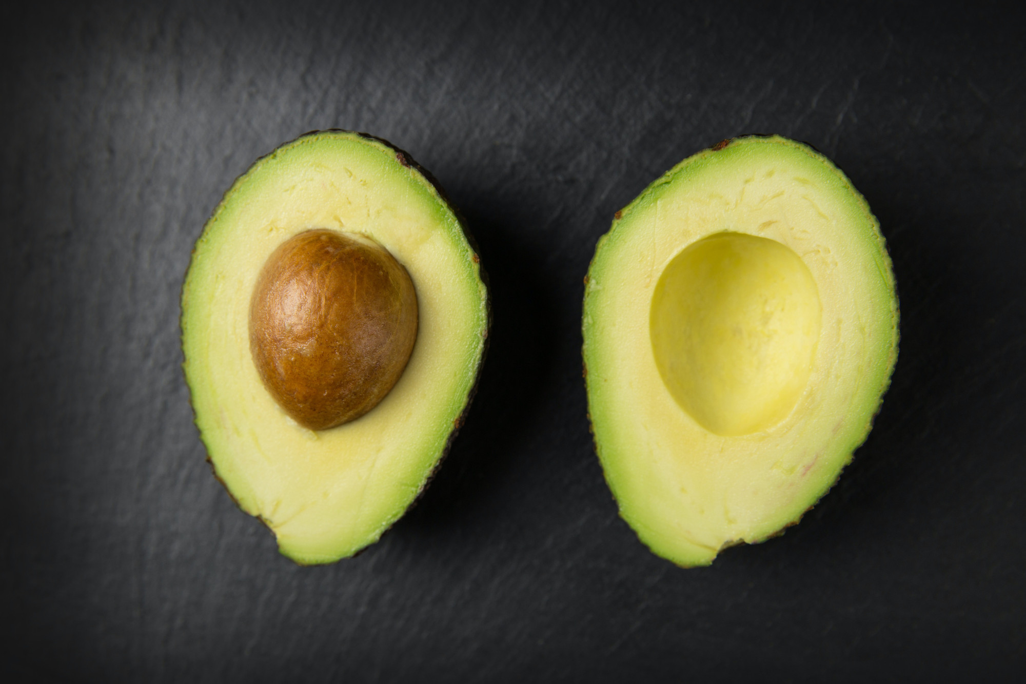 avocado, high in folate